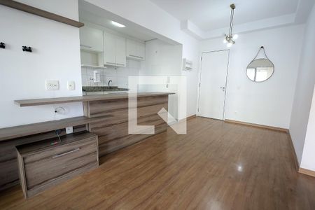 Sala de apartamento para alugar com 2 quartos, 57m² em Vila Homero Thon, Santo André
