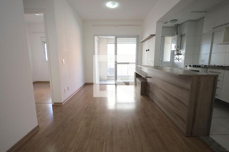 Sala de apartamento para alugar com 2 quartos, 57m² em Vila Homero Thon, Santo André