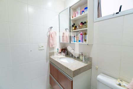 Banheiro da Suíte de apartamento à venda com 4 quartos, 127m² em Vila Guarani (zona Sul), São Paulo
