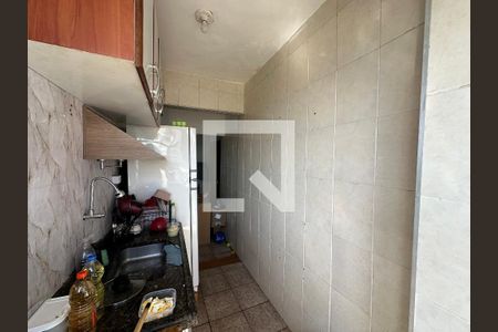 Cozinha/Área de serviço de apartamento para alugar com 2 quartos, 60m² em Centro, São Vicente