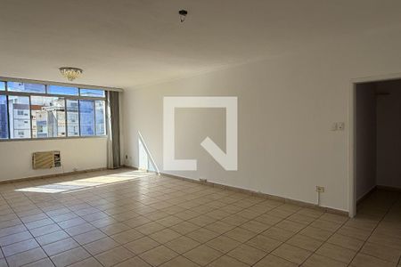 Sala de apartamento para alugar com 3 quartos, 200m² em Gonzaga, Santos