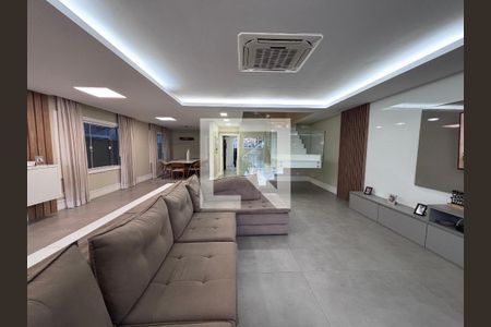 Sala de casa de condomínio à venda com 4 quartos, 360m² em Barra da Tijuca, Rio de Janeiro