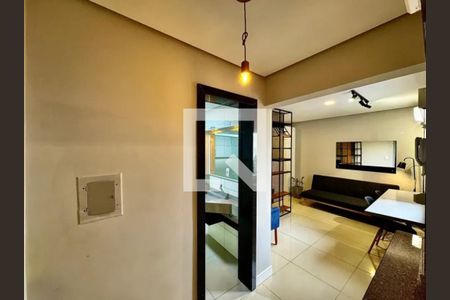 Quarto / Sala de kitnet/studio para alugar com 1 quarto, 37m² em Hamburgo Velho, Novo Hamburgo