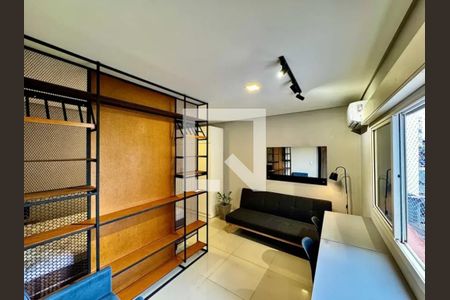 Quarto / Sala de kitnet/studio para alugar com 1 quarto, 37m² em Hamburgo Velho, Novo Hamburgo