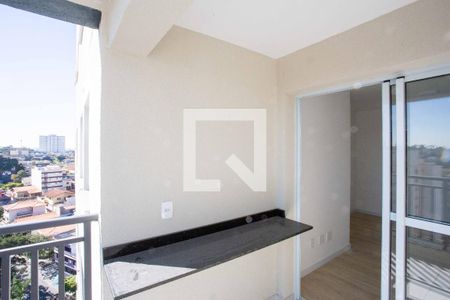 Varanda da Sala de apartamento à venda com 2 quartos, 52m² em Centro, Diadema