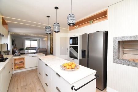 Sala/Cozinha de apartamento à venda com 4 quartos, 164m² em Cabral, Curitiba