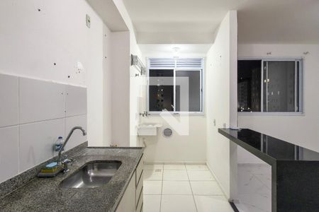 Cozinha  de apartamento para alugar com 2 quartos, 42m² em Vila Sonia, Praia Grande