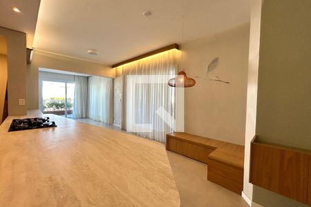 Sala de apartamento para alugar com 3 quartos, 169m² em Campeche, Florianópolis