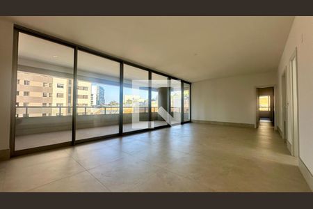 Sala  de apartamento à venda com 4 quartos, 208m² em Vila das Flores, Nova Lima