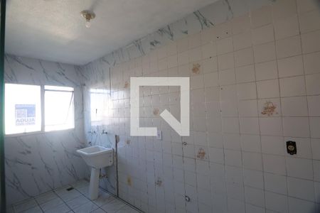 Cozinha e Área de Serviço de apartamento para alugar com 1 quarto, 45m² em Vila Cachoeirinha, Cachoeirinha