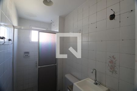 Banheiro da Suíte de apartamento para alugar com 1 quarto, 45m² em Vila Cachoeirinha, Cachoeirinha