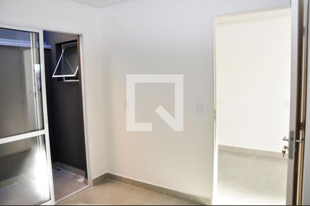 Detalhe - Quarto e Varanda de apartamento à venda com 1 quarto, 27m² em Vila Zat, São Paulo