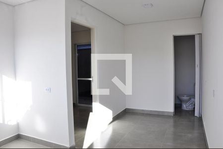 Detalhe - Sala e Cozinha de apartamento à venda com 1 quarto, 27m² em Vila Zat, São Paulo