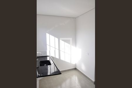 Detalhe - Sala e Cozinha de apartamento à venda com 1 quarto, 27m² em Vila Zat, São Paulo