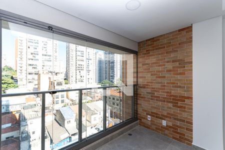 Varanda Estendida de apartamento para alugar com 2 quartos, 59m² em Perdizes, São Paulo