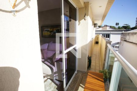 Varanda da Sala de apartamento à venda com 2 quartos, 60m² em Pechincha, Rio de Janeiro