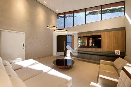 Sala de casa de condomínio para alugar com 4 quartos, 500m² em Arvoredo, Nova Lima