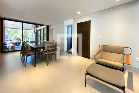  Sala de Jantar de casa de condomínio para alugar com 4 quartos, 500m² em Arvoredo, Nova Lima
