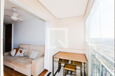 Varanda da Sala de apartamento para alugar com 3 quartos, 75m² em Ponte Grande, Guarulhos
