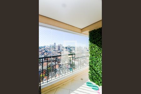 Varanda da Sala de apartamento para alugar com 3 quartos, 75m² em Ponte Grande, Guarulhos