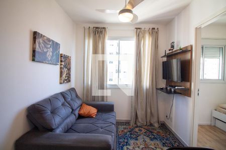 Sala  de apartamento à venda com 2 quartos, 37m² em Santo Amaro, São Paulo