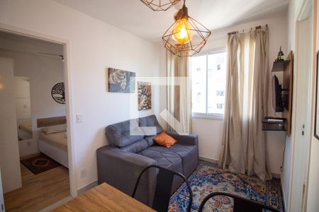 Sala de apartamento à venda com 2 quartos, 37m² em Santo Amaro, São Paulo