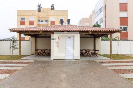 Área comum - Churrasqueira de apartamento para alugar com 1 quarto, 45m² em Hípica, Porto Alegre