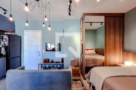 Sala/Quarto de kitnet/studio para alugar com 1 quarto, 27m² em Vila Deodoro, São Paulo