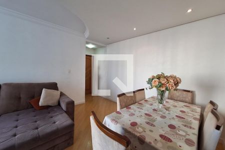 Sala de Jantar de apartamento à venda com 2 quartos, 68m² em Vila Valparaíso, Santo André