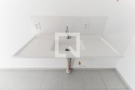 Sala - Cozinha de apartamento para alugar com 2 quartos, 32m² em Jardim Soares, São Paulo