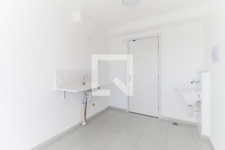 Sala - Cozinha de apartamento para alugar com 2 quartos, 32m² em Jardim Soares, São Paulo