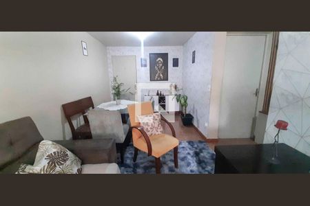Sala de apartamento à venda com 2 quartos, 56m² em Bandeiras, Osasco