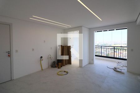 Sala/Cozinha de apartamento à venda com 2 quartos, 57m² em Ayrosa, Osasco