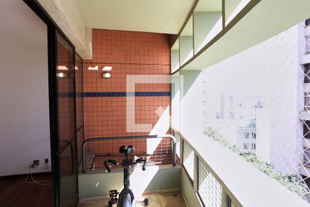 Varanda da Sala de apartamento à venda com 3 quartos, 112m² em Anchieta, Belo Horizonte