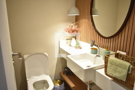 Lavabo de apartamento à venda com 3 quartos, 130m² em Mirandópolis, São Paulo