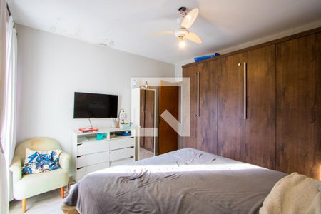 Quarto 1 - Suíte de casa à venda com 3 quartos, 110m² em Vila Alzira, Santo André