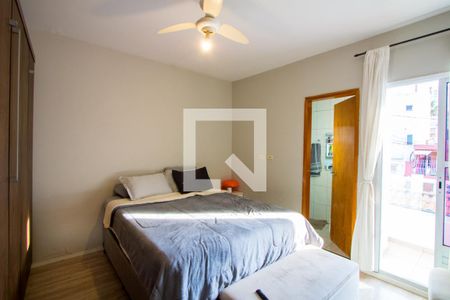 Quarto 1 - Suíte de casa à venda com 3 quartos, 110m² em Vila Alzira, Santo André