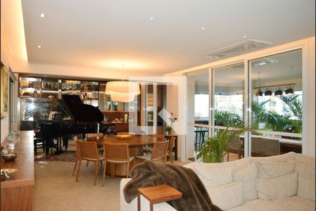Sala de apartamento à venda com 3 quartos, 215m² em Paraíso, São Paulo