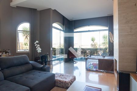 sala de casa de condomínio à venda com 3 quartos, 340m² em Alphaville - Nova Lima, Nova Lima