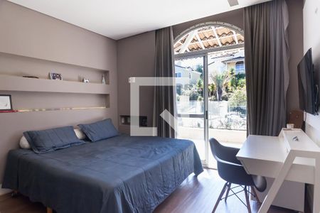 suite 1 de casa de condomínio à venda com 3 quartos, 340m² em Alphaville - Nova Lima, Nova Lima