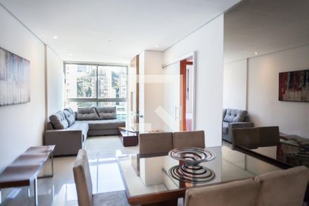 Sala de apartamento para alugar com 2 quartos, 70m² em Buritis, Belo Horizonte