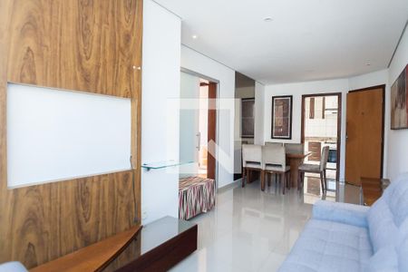 Sala de apartamento para alugar com 2 quartos, 70m² em Buritis, Belo Horizonte