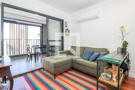 Sala de apartamento à venda com 2 quartos, 70m² em Perdizes, São Paulo