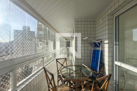 Sacada  de apartamento para alugar com 2 quartos, 75m² em Guilhermina, Praia Grande