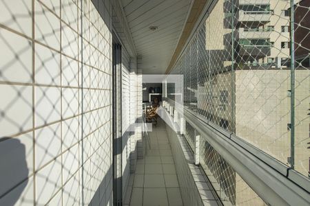 Sacada  de apartamento para alugar com 2 quartos, 75m² em Guilhermina, Praia Grande