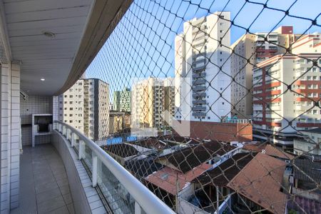 Sacada  de apartamento para alugar com 2 quartos, 75m² em Guilhermina, Praia Grande
