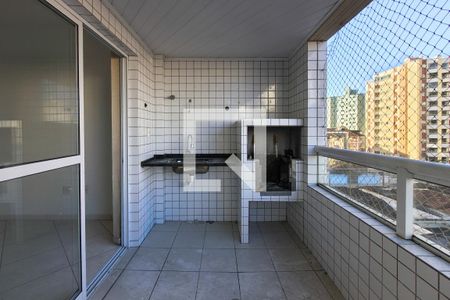 Sacada  de apartamento para alugar com 2 quartos, 75m² em Guilhermina, Praia Grande