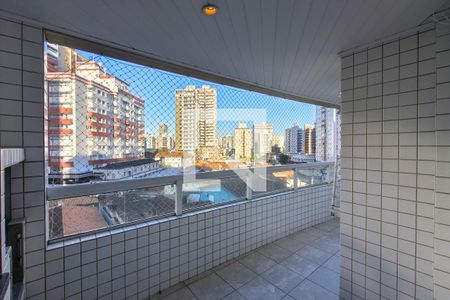 Sacada de apartamento para alugar com 2 quartos, 75m² em Guilhermina, Praia Grande