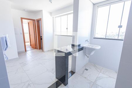 cozinha de apartamento para alugar com 2 quartos, 2700m² em Santa Branca, Belo Horizonte
