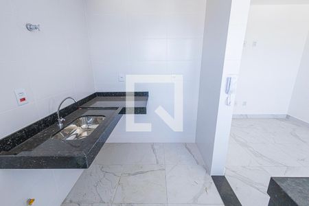 cozinha de apartamento para alugar com 2 quartos, 2700m² em Santa Branca, Belo Horizonte